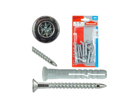 Kołek rozporowy wbijany SM 6x40 /20szt./