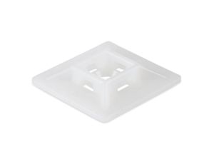 Podstawka montażowa samoprzylepna MOPS 28x28 biała /20szt./