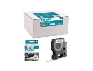 Taśma DYMO D1 9mm x 7m czarny/ biały PACK /10szt./