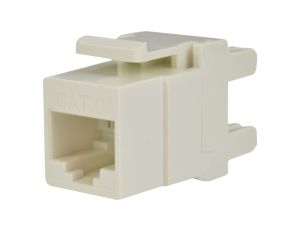 Moduł keystone RJ45 UTP kat.6 nieekranowany tylny montaż biały NEKU