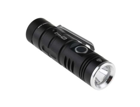 Latarka LED akumulatorowa zasięg 120 m, jasność 600 lm, Litowo-polimerowy IPX4 RS PRO 110g