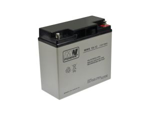 Akumulator VRLA AGM 12V 18Ah (żywotność 3-5lat) MWS 18-12