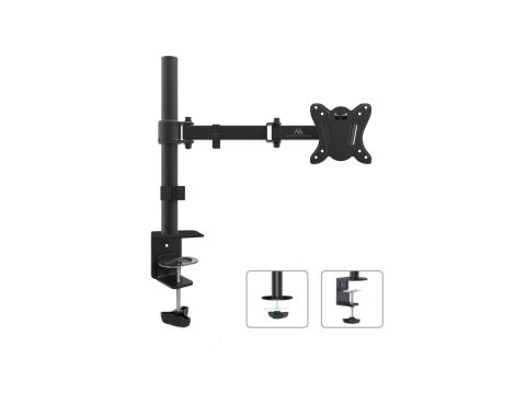 Uchwyt biurkowy do monitora LCD 13-27 8kg VESA 75x75 oraz 100x100 Maclean MC-690N