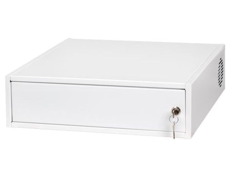Obudowa rejestratora RACK 19 3U 425mm pozioma biała
