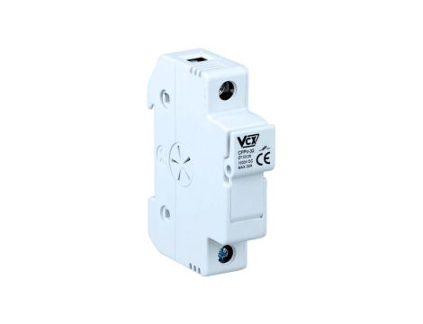 Podstawa bezpiecznikowa CF PV32 28mm 1P 1-32A 1000V DC VCX