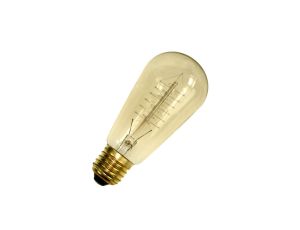 Żarówka węglowa Retro Seleby ST58 E27 60W 2200K