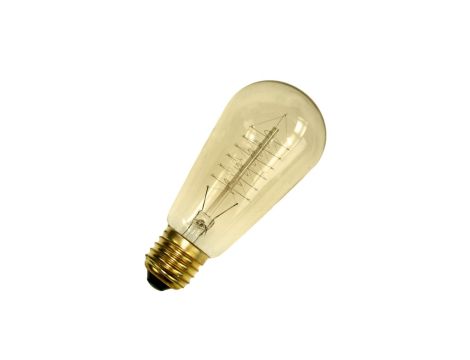 Żarówka węglowa Retro Seleby ST58 E27 60W 2200K