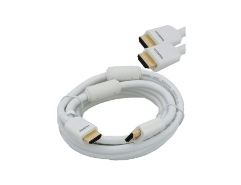 VITALCO HDK31 Kabel HDMI 1.4 High Speed Full HD 4K@24 biały 10m