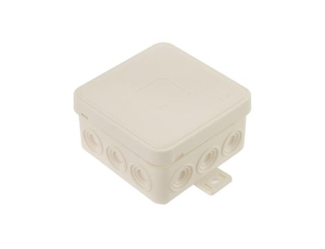Puszka instalacyjna natynkowa 100x100x41mm hermetyczna IP54 biała ViPlast
