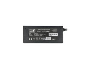 Zasilacz wtyczkowy desktop 12V 5A 60W uniwersalny DC 2,1/5,5 bez przewodu MW Power