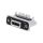 MUSBR-M1C1-30 Gniazdo USB C THT kątowe 90 USB 3.1 IP67 złocony 5A