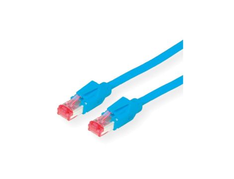 DRAKA HP-FTP Patch Cord Cat.6 (Class E), niebieski, 1 m