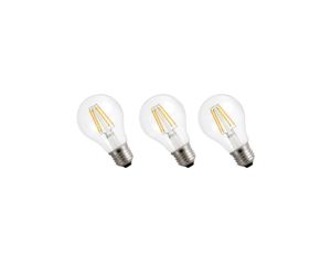 Żarówka LED E27 7W 770lm COG ciepła 3-pack