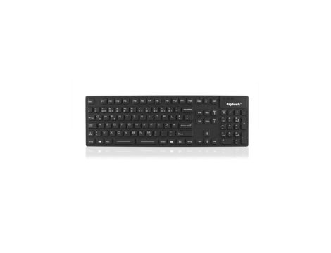 Klawiatura przemysłowa KeySonic KSK-8030 IN, USB, wodoodporna IP 68, czarna