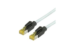 Kabel krosowy DRAKA Cat.6A (klasa EA) UC900 / HIROSE TM31, szary, 2 m