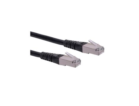 Kabel krosowy ROLINE Cat.6 (klasa E) S/FTP (PiMF), czarny, 7 m