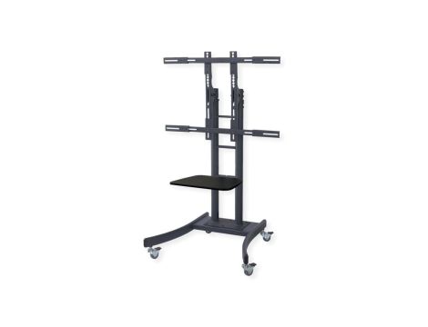 Podstawa rolkowa VALUE LCD/TV, czarna, do 125 kg (32 do 100)