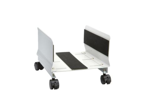 Stojak ROLINE PC na kółkach, beżowy