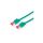 DRAKA HP-FTP Patch Cord Cat.6 (Class E), zielony, 10 m