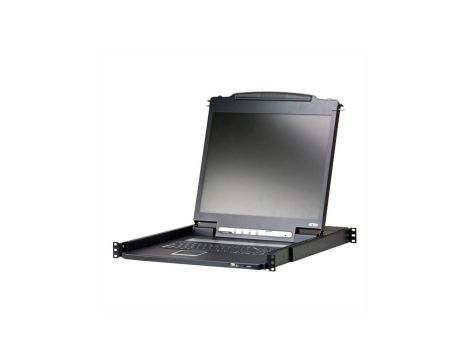 Konsola KVM ATEN CL3000N, 48 cm LCD, VGA, PS/2-USB, port USB, LED HG-Bel., D