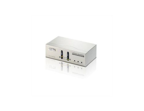 Przełącznik matrycowy audio/wideo ATEN VS0202 2 x 2 VGA