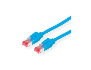 DRAKA HP-FTP Patch Cord Cat.6 (Class E), niebieski, 3 m