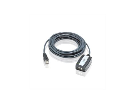 Przedłużacz ATEN UE250 USB 2.0, czarny, 5 m