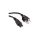 Kabel zasilający ROLINE T12 do C5, 3-biegunowy, czarny, 1,8 m