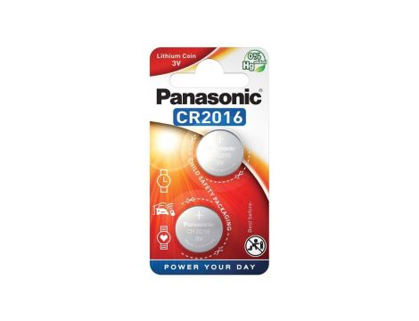 2 x bateria litowa mini Panasonic CR2016