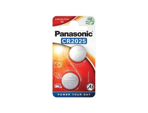 2 x bateria litowa mini Panasonic CR2025