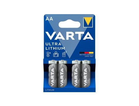 4 x bateria litowa Varta Lithium L91 R6 AA