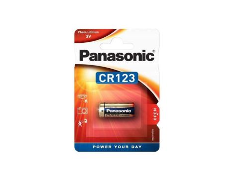 bateria foto litowa Panasonic CR123