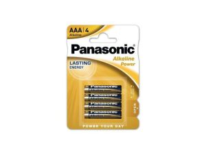 Panasonic Alkaline Power LR03/AAA (blister) - 4 sztuki