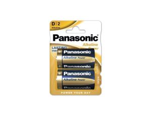 Panasonic Alkaline Power LR20 / D (blister) - 2 sztuki