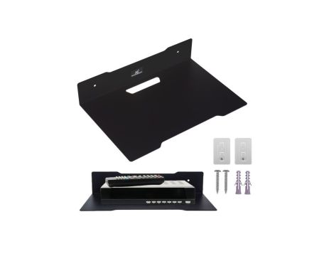 Półka ścienna pod dekoder Maclean, pojedyncza, max. 5kg, stalowa, MC-122