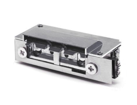 Elektrozaczep Hartte XS12UWM-C wąski z wyłącznikiem, monitoringiem i wyślizgiem 12V AC/DC
