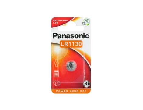 1 x bateria alkaliczna mini Panasonic G10, L1131, LR1130, 189, LR54