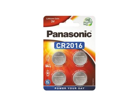 4 x bateria litowa mini Panasonic CR2016