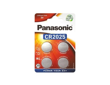 4 x bateria litowa mini Panasonic CR2025