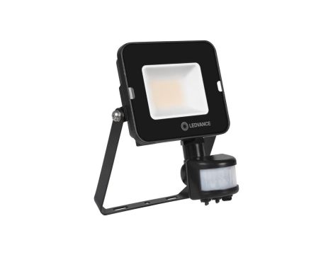 Naświetlacz LED 20W 1800lm 3000K IP65 Czarny z czujnikiem ruchu i zmierzchu LEDVANCE COMPACT V