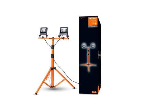 Naświetlacz LED 2x20W 1700lm 4000K IP65 Na Statywie LEDVANCE WORKLIGHT TRIPOD Roboczy Przenośny
