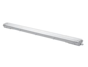 Oprawa hermetyczna z tubami LED 2xT8 18W 120cm IP65 + odbłyśnik LHR236P2T