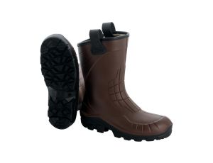 Obuwie bezpieczne półwysokie podszyte futrem, kolor Brązowy, rozmiar: 46, AEROTECH S5 FE