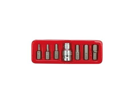 VOREL KOŃCÓWKI HEX/IMBUS H4 - H12 kpl. 7szt.   66710