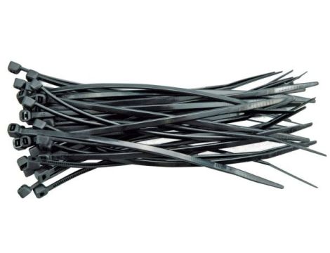 VOREL OPASKA PLASTIKOWA CZARNA  96 * 2,5 /100szt   73892