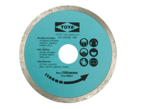 VOREL TARCZA DIAMENTOWA 125mm PEŁNA 08732