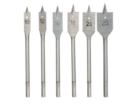 VOREL WIERTŁA ŁOPATKOWE KPL. 6szt. 10 - 25mm  22500