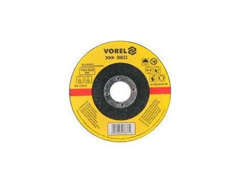VOREL TARCZA DO CIĘCIA METALU 115*2,5mm  08633 - 2
