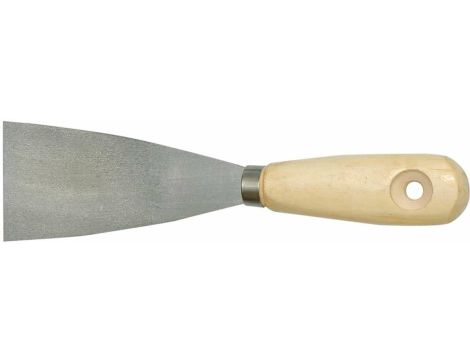 VOREL SZPACHLA Z DREWNIANĄ RĄCZKĄ  40mm 06040
