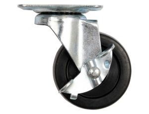 VOREL KOŁO SKRĘTNE POLIPROPYLENOWE HAMULEC 40mm